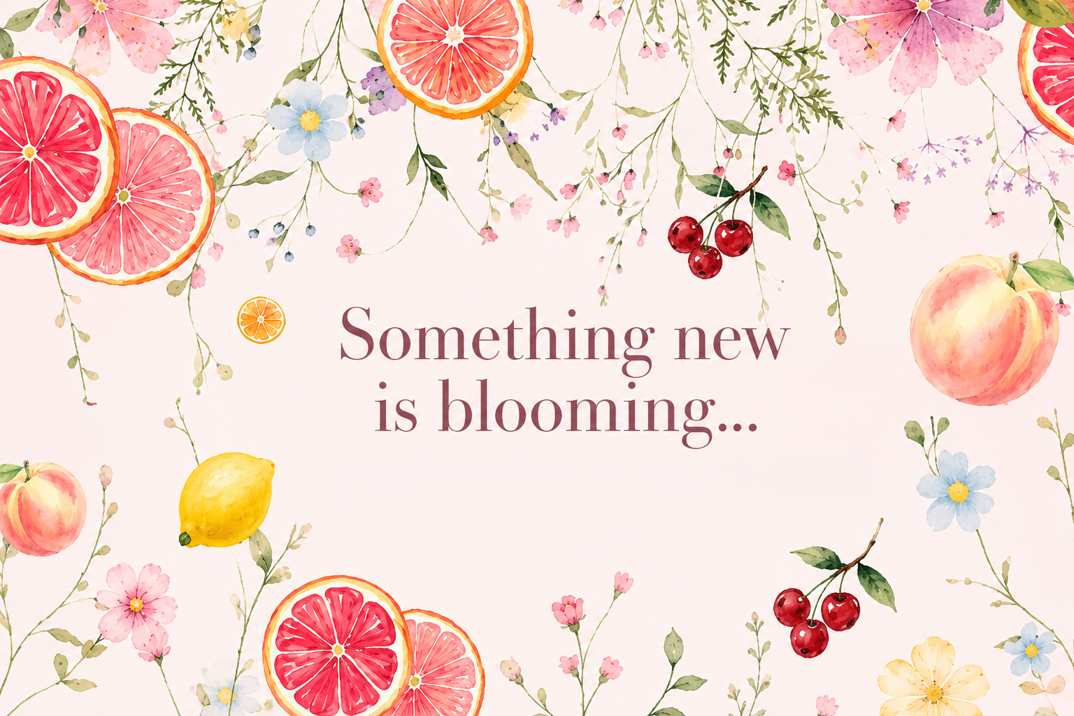 Something new is blooming — Bloom Garden Collection